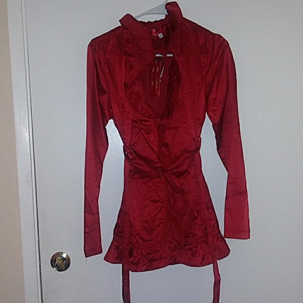 Red Dress Coat